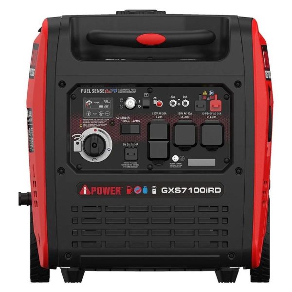 A-iPower GXS7100iRD 7,100-Watt Dual Fuel Inverter Generator 1 A-iPower GXS7100iRD 7,100-Watt Dual Fuel Inverter Generator
