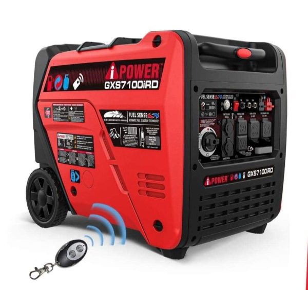 A-iPower GXS7100iRD 7,100-Watt Dual Fuel Inverter Generator 2 A-iPower GXS7100iRD 7,100-Watt Dual Fuel Inverter Generator