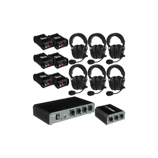 Anchor Audio PortaCom 12-User Wired Intercom System